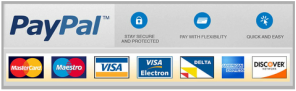 Paypal and Major debit cards accepted are accepted by wirral locksmiths